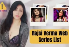 rajsi verma web series list